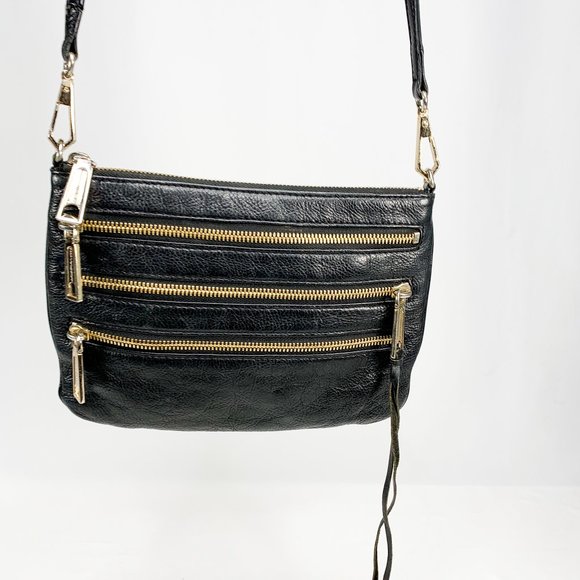 rebecca minkoff three zip crossbody